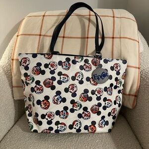 Disney Parks Epcot World Showcase Mickey Mouse Tote Bag
